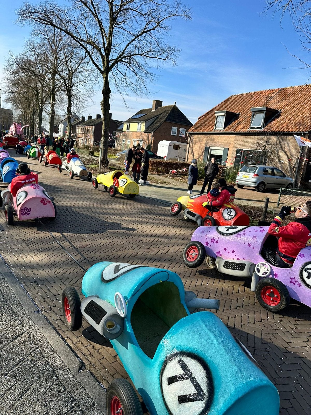 Carnavals wagentjes, Ophalen, Gebruikt, Carnaval