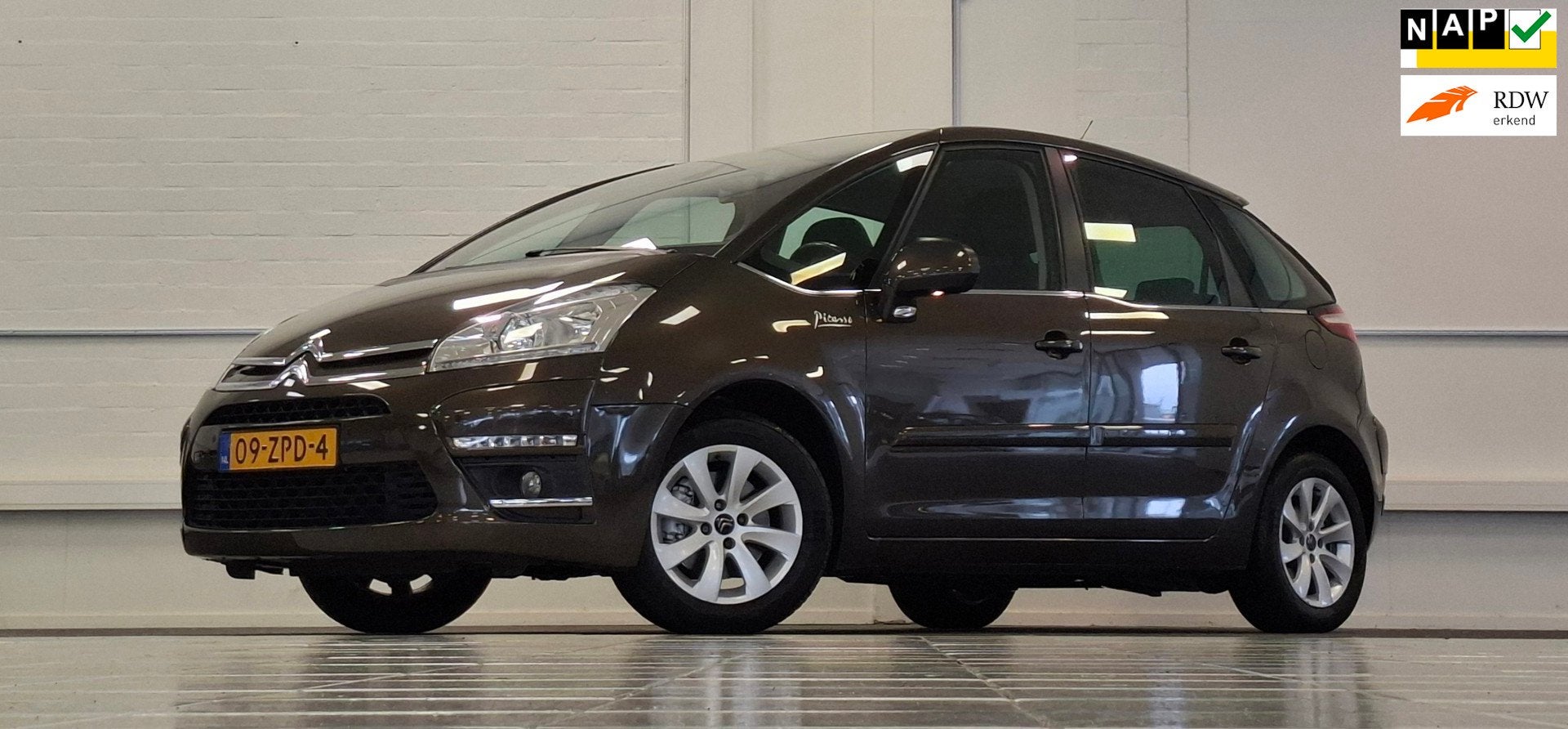 Citroen C4 Picasso 1.6 THP Ligne Business Automaat Trekhaak, Auto's, Euro 5, 15 km/l, Gebruikt, Zwart