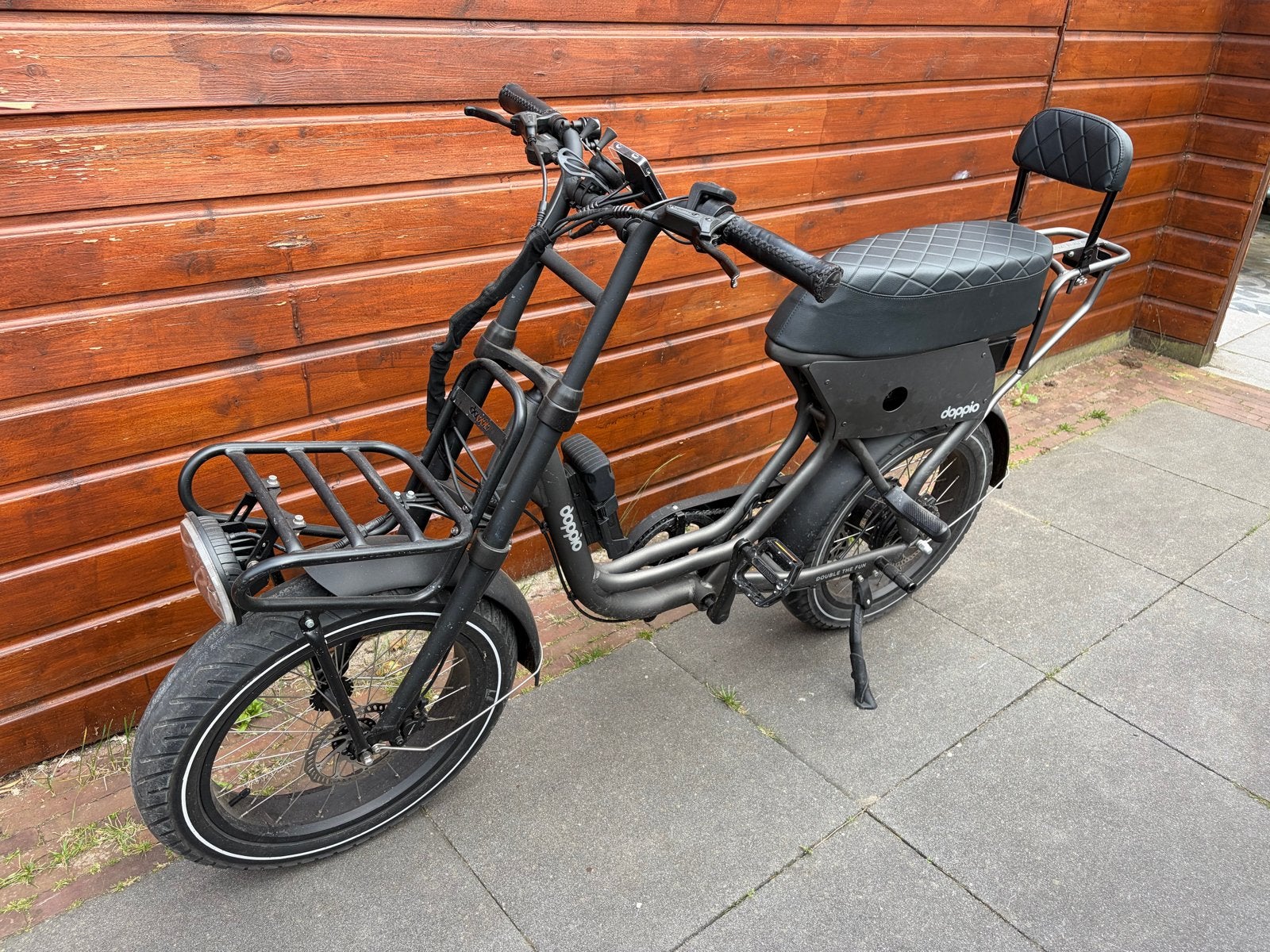 Doppio fatbike - Zo goed als nieuw, compleet met accessoires, Fietsen en Brommers, Elektrische fietsen, Ophalen of Verzenden, Zo goed als nieuw