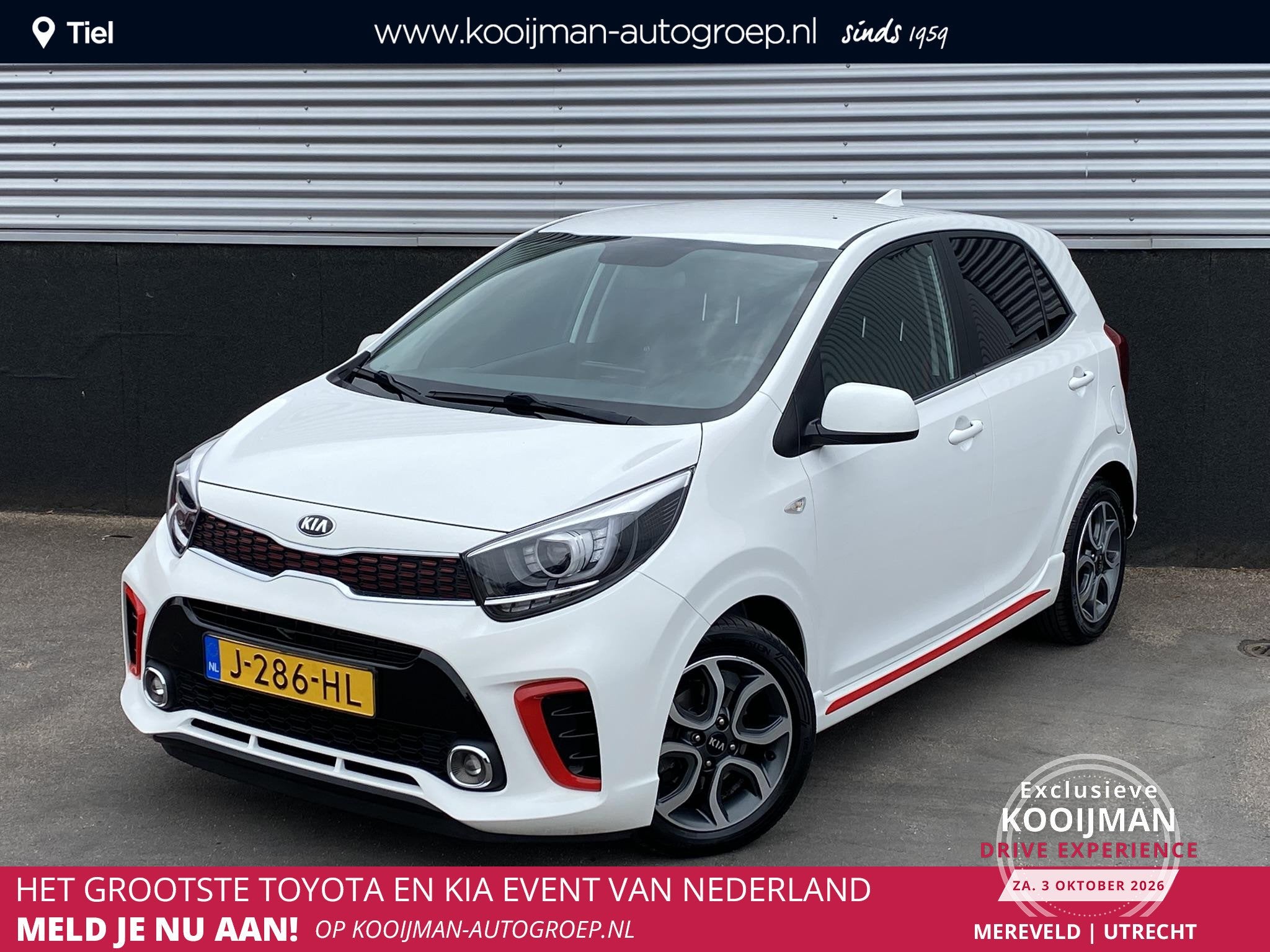 Kia Picanto 1.0 MPi GT-Line Edition 1e eign. Nieuw geleverd