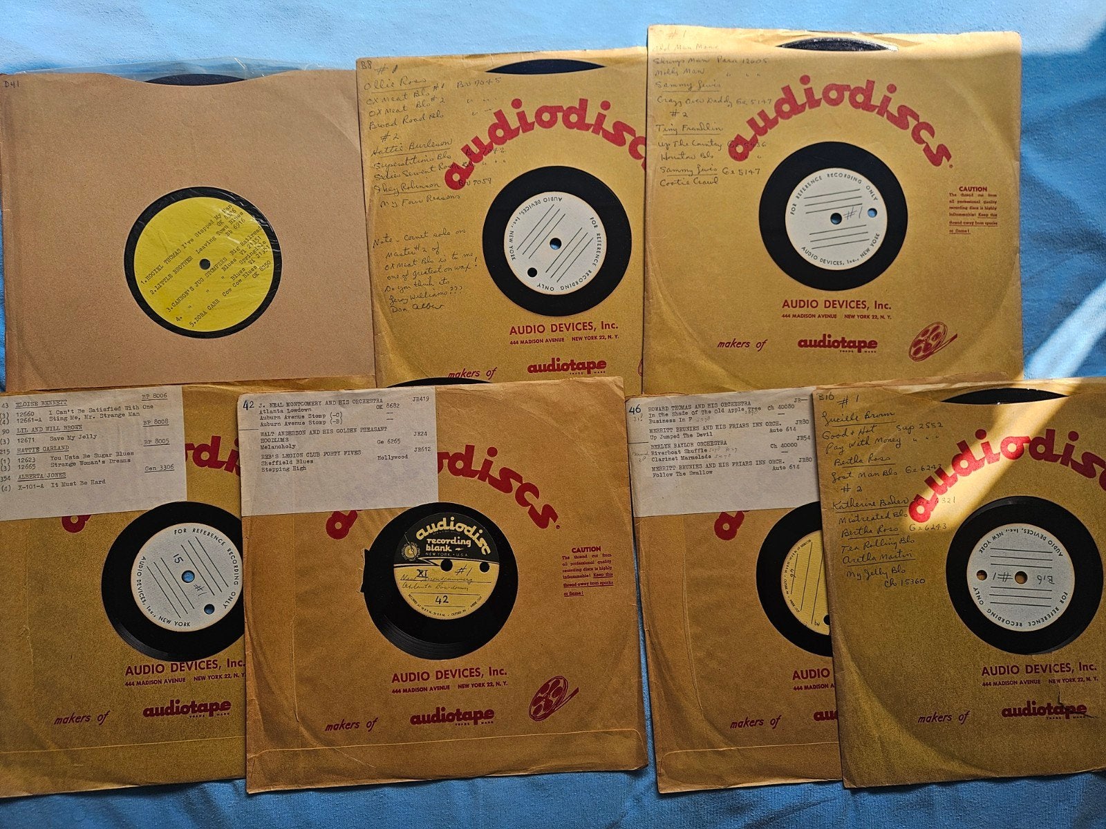 Acetaat langspeelplaten 10 inch, Cd's en Dvd's, Vinyl | Overige Vinyl, Ophalen of Verzenden, Gebruikt, 10 inch