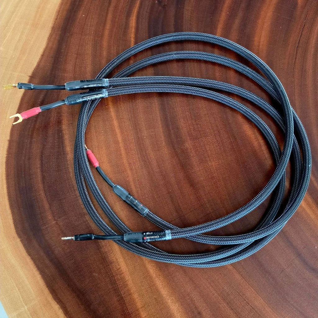 Audiomaat M-way 4DW Reference mono speaker kabel 2 meter, Ophalen of Verzenden, Zo goed als nieuw, 2 tot 5 meter, Luidsprekerkabel