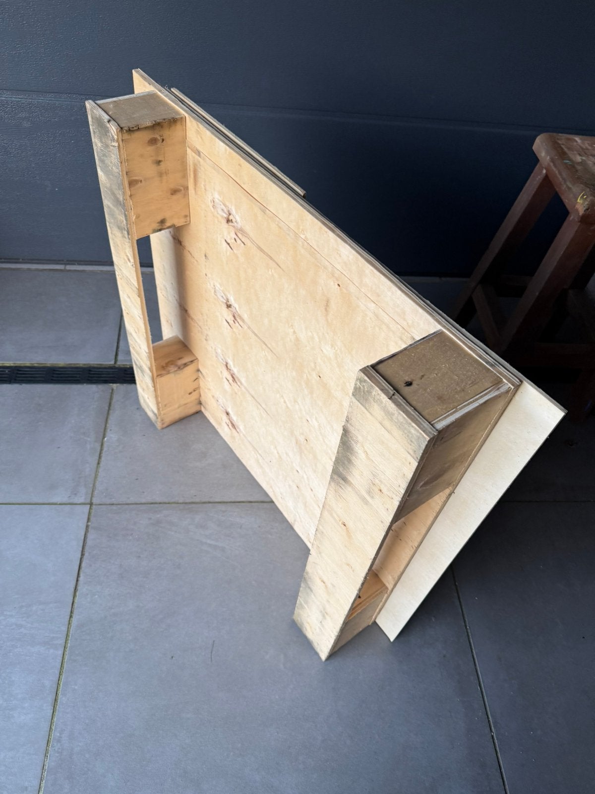 Pallet, Doe-het-zelf en Verbouw, Hout en Planken, Ophalen of Verzenden, Gebruikt