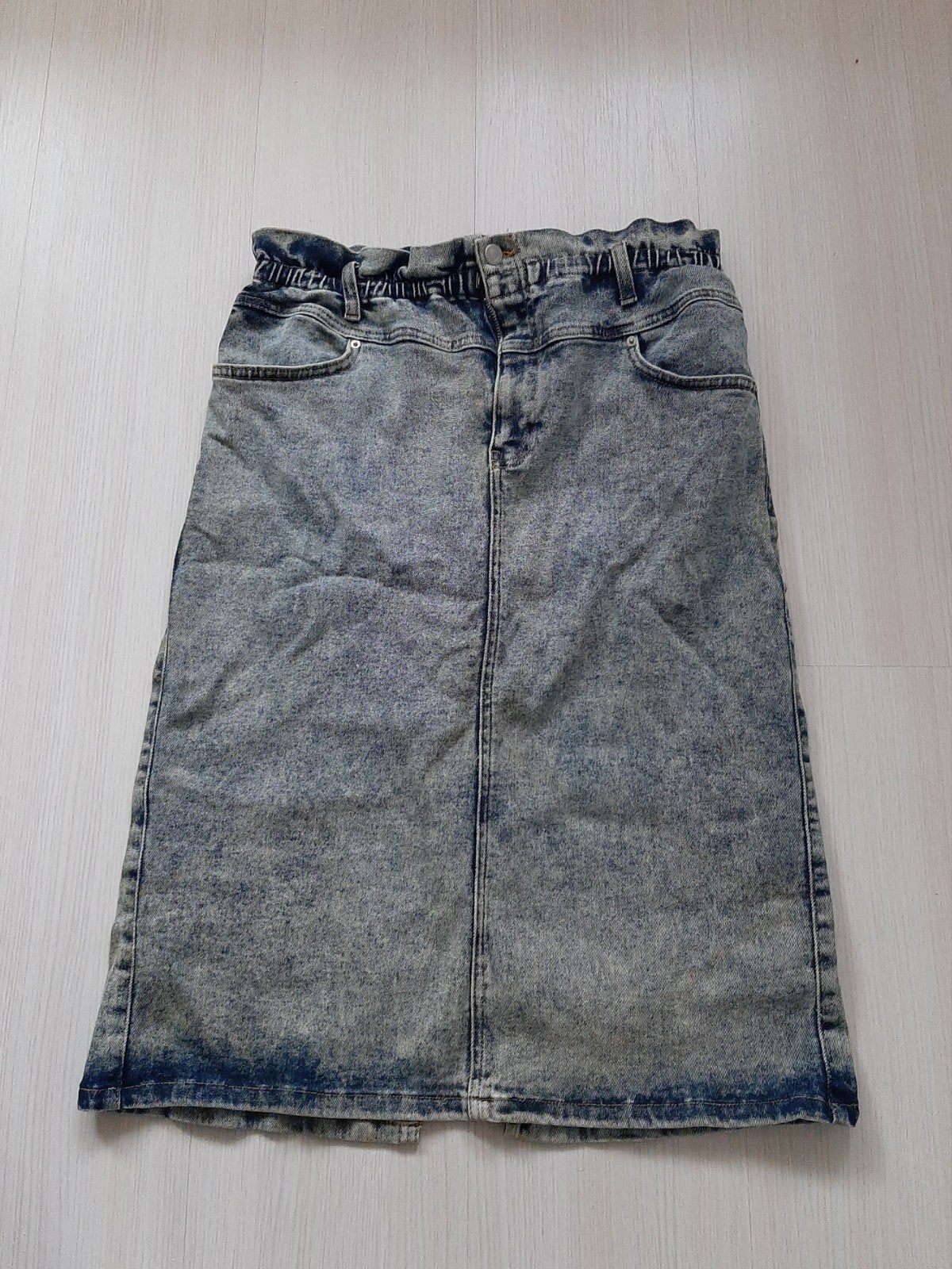 Nieuw Yest spijkerrok maat 42, Blauw, Maat 42/44 (L), Nieuw, Ophalen of Verzenden