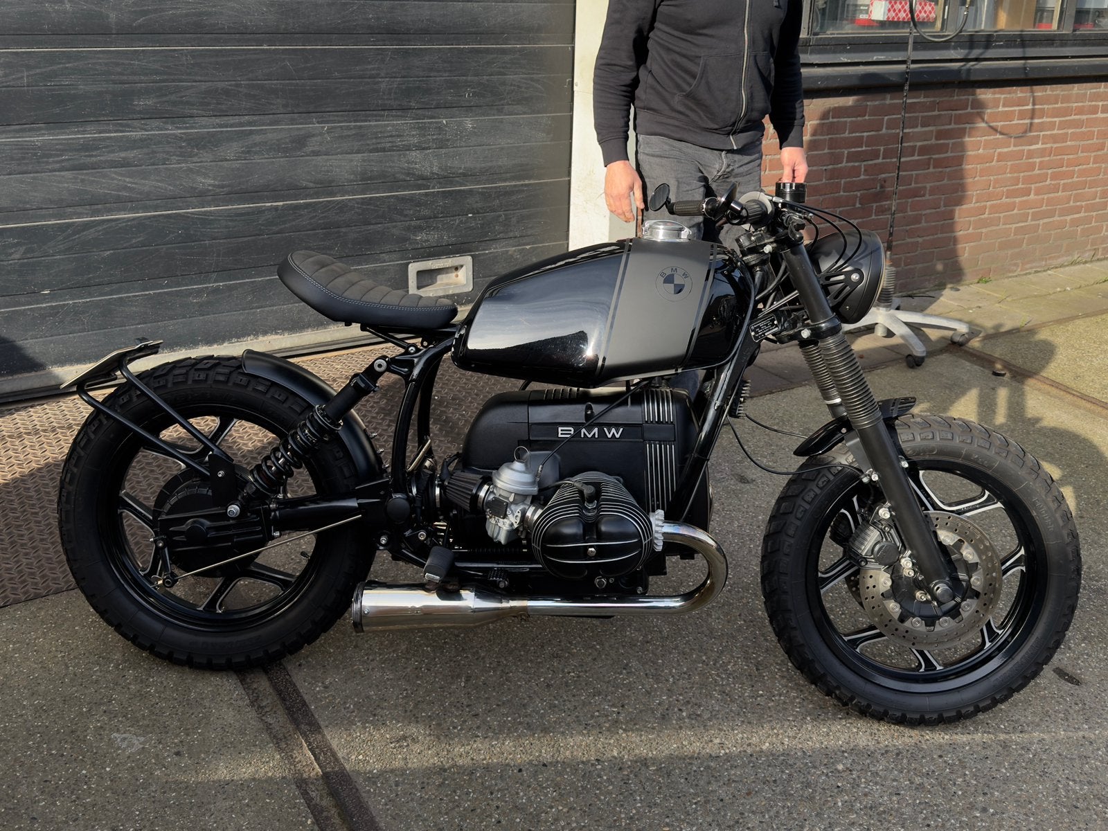 BMW R80 RT Café Racer –  uniek exemplaar, Ophalen, Zo goed als nieuw