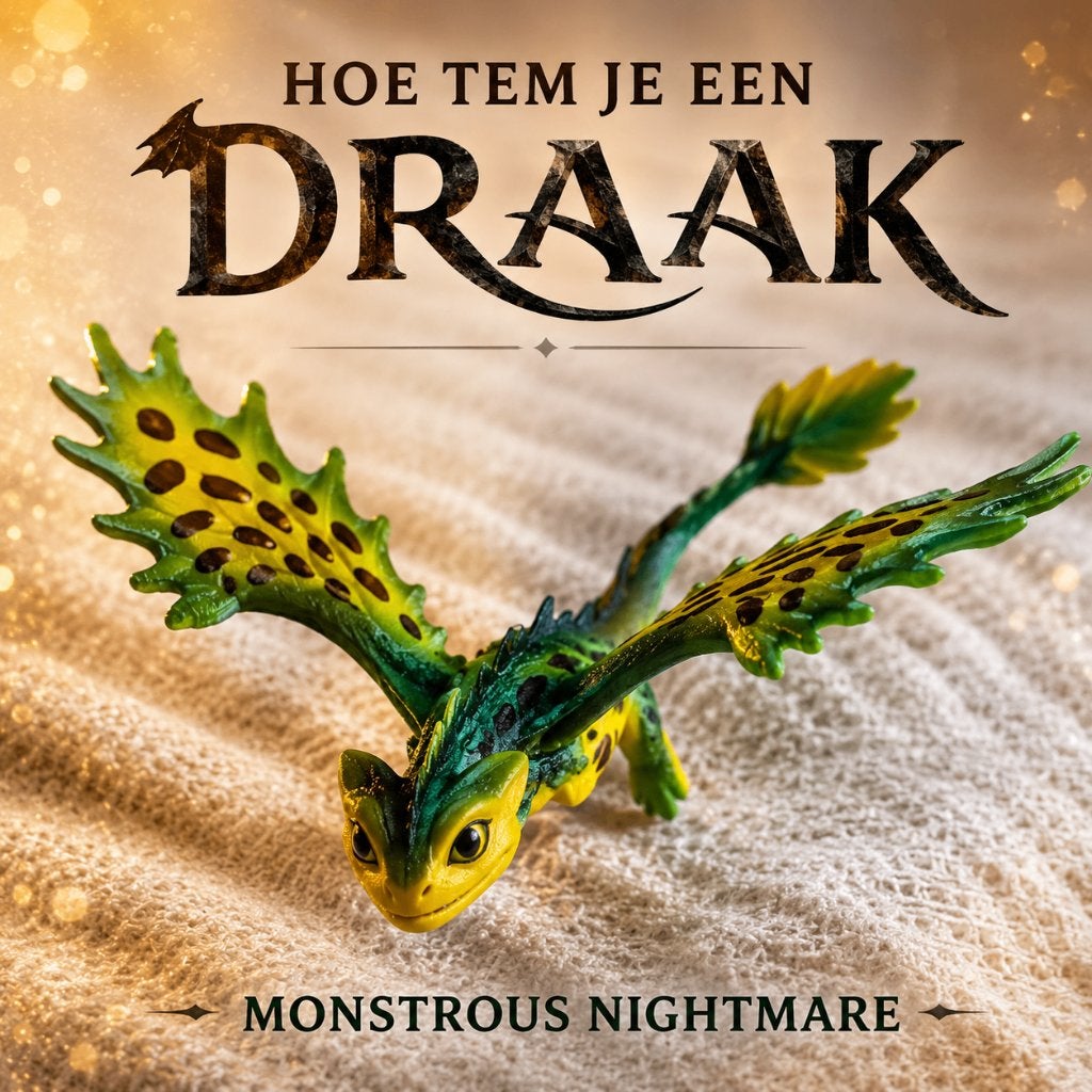 Hoe tem je een draak, Monstrous nightmare, Kinderen en Baby's, Speelgoed | Actiefiguren, Ophalen of Verzenden, Zo goed als nieuw