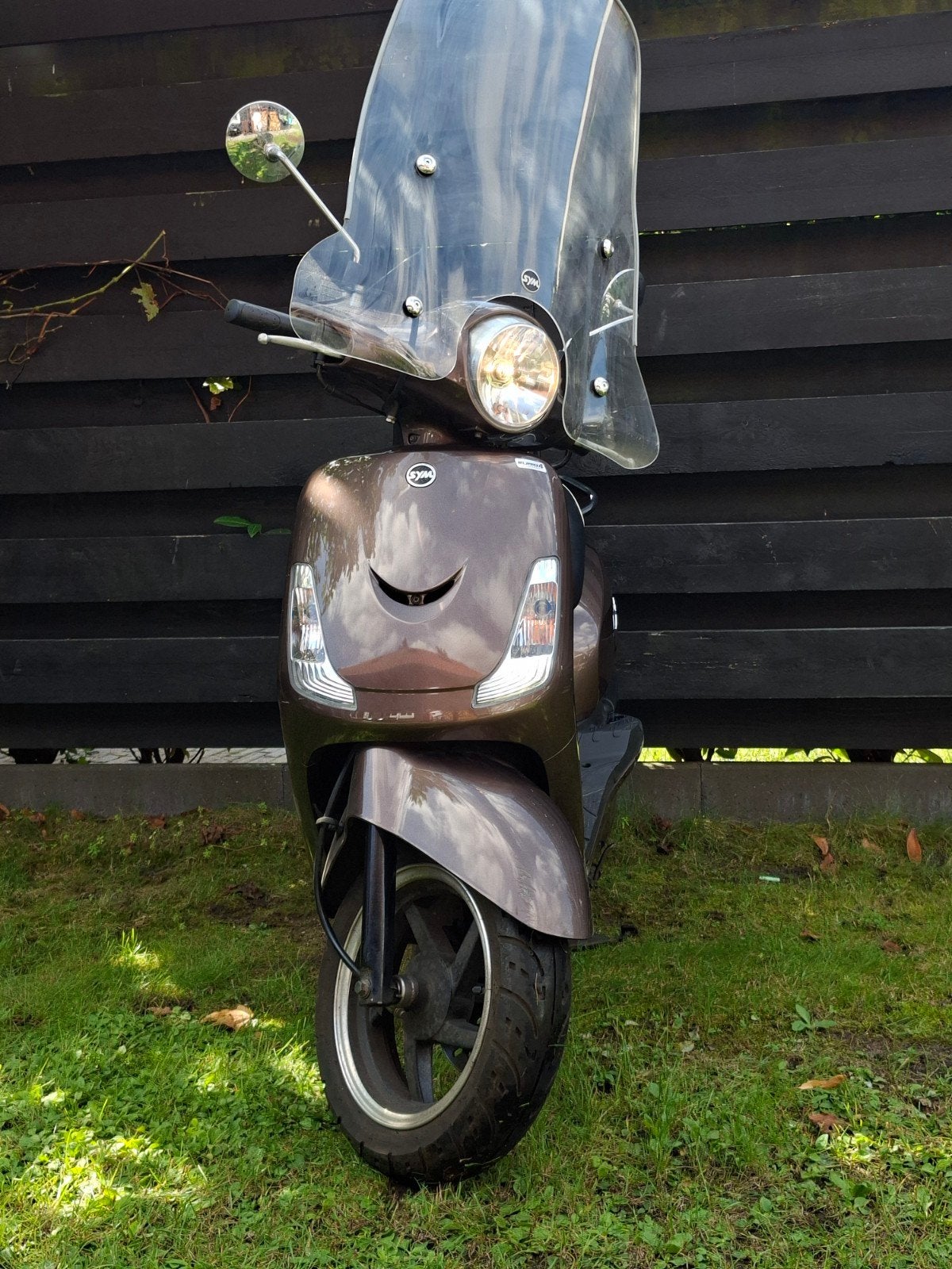 Sym Fiddle 2 uit 2018 - Geel kenteken, 7300 km, Fietsen en Brommers, Scooters | SYM, Ophalen, Maximaal 45 km/u, Zo goed als nieuw