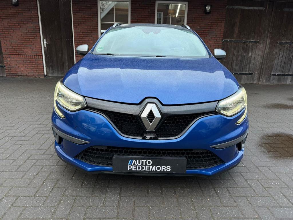 Renault Mégane Estate 1.6 TCe GT EDC 4 Control| Pano| LED|, Gebruikt, Blauw, 1405 kg, 1700 kg