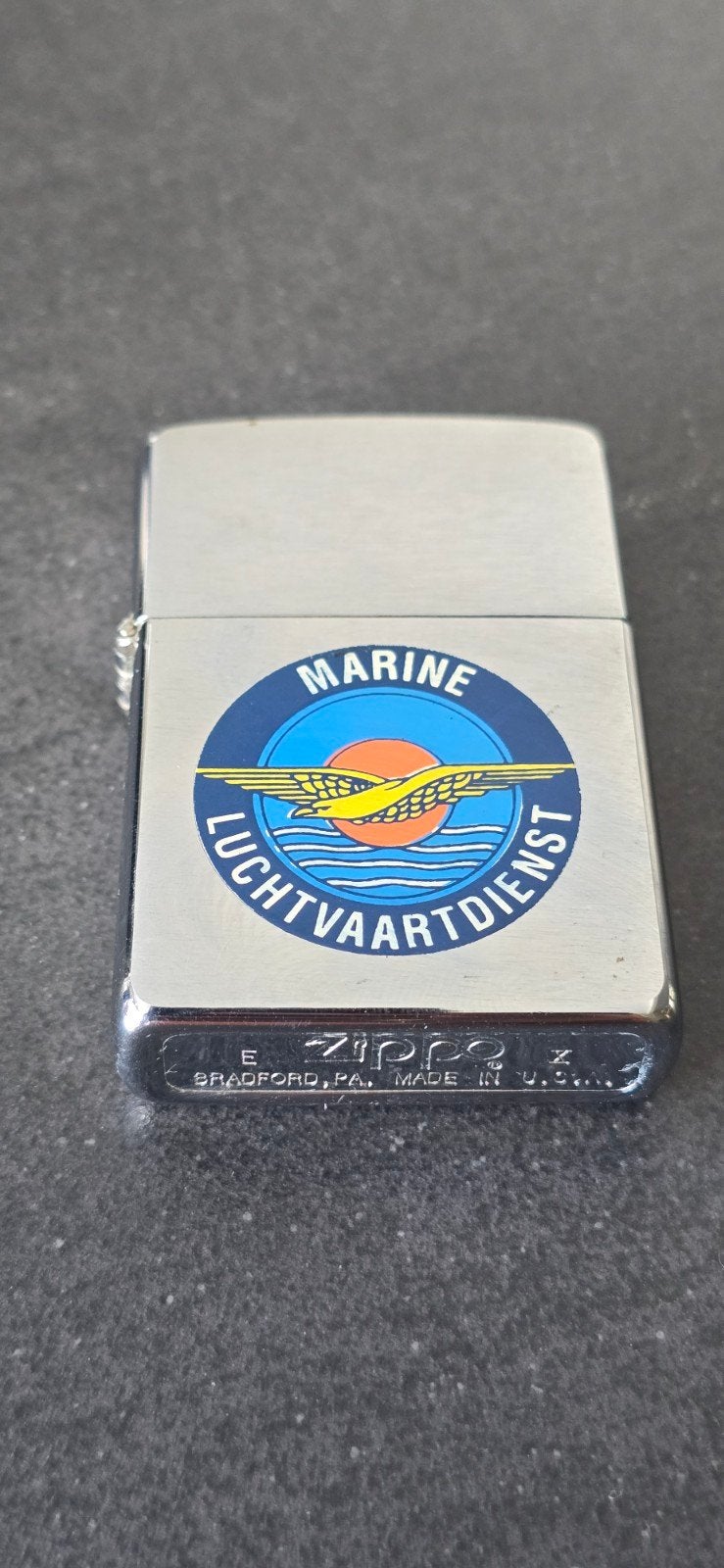 zeldzame zippo van de mld, Verzamelen, Ophalen of Verzenden, Aansteker