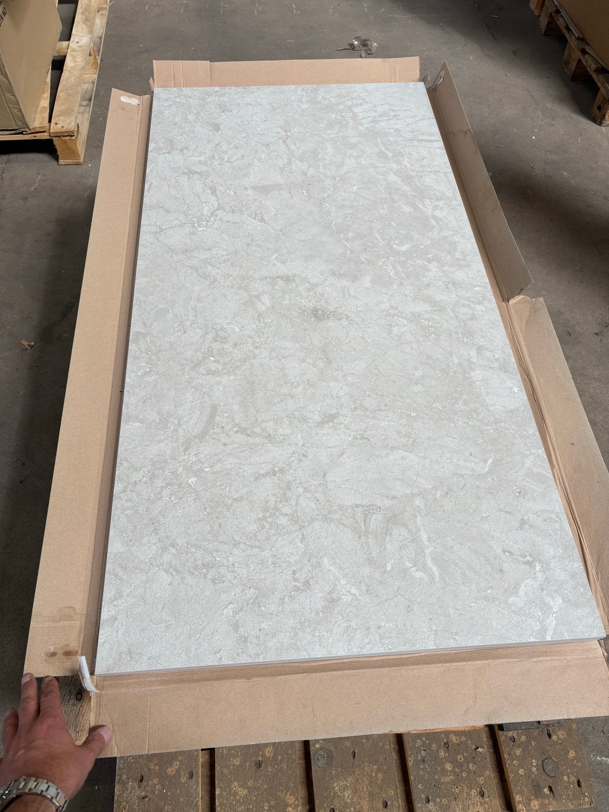 Fioranese Ceramica Dolomia Vloertegels 20m2 60x120, Ophalen, 60 cm of meer, Keramiek, Nieuw
