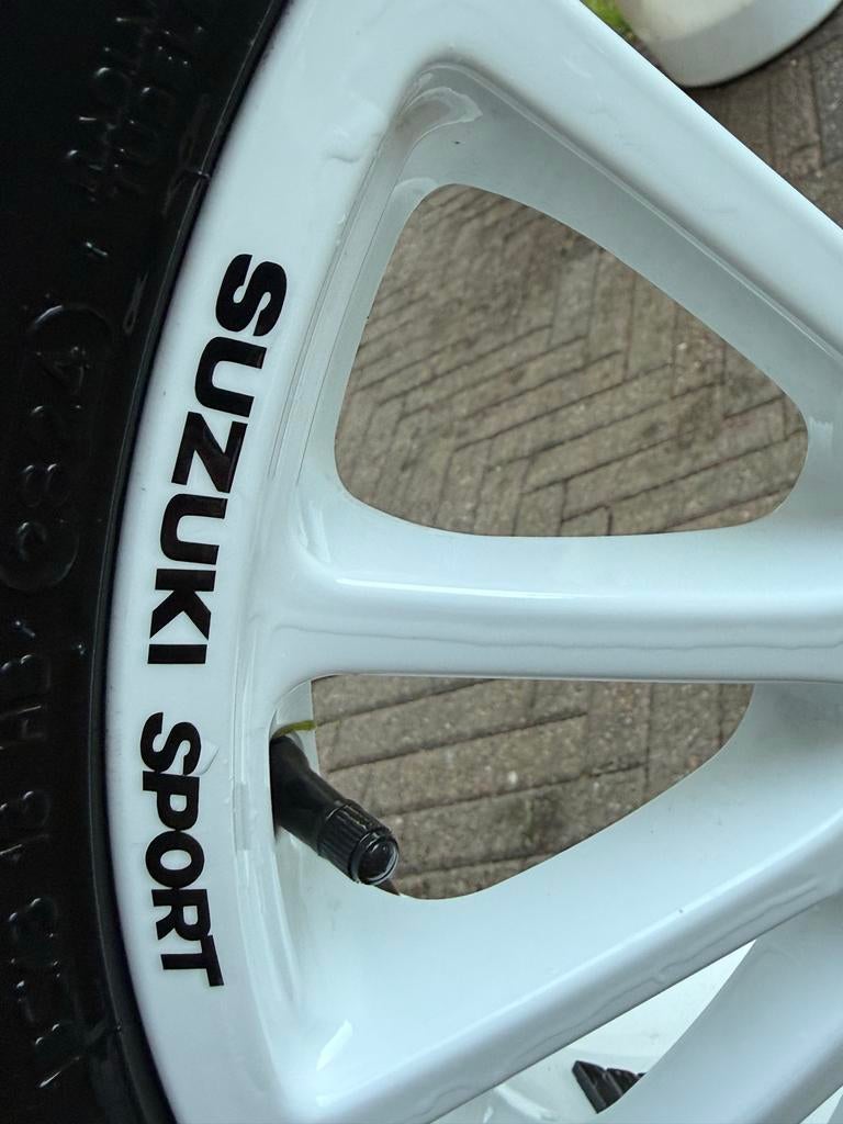 Unieke Suzuki velgen 114,3x5 met banden, Auto-onderdelen, Banden en Velgen, Gebruikt, 16 inch, Banden en Velgen, Personenwagen
