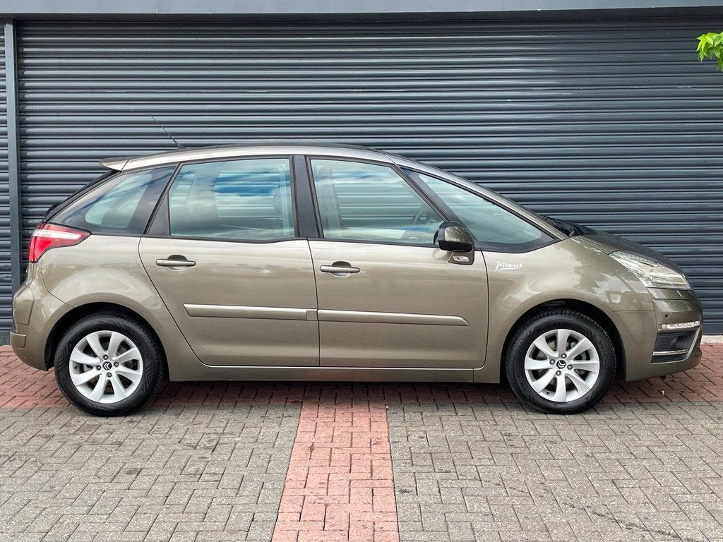 Citroen C4 Picasso 1.6 VTi Collection Trekhaak | Leder | Cli, Auto's, Citroën, Voorwielaandrijving, Gebruikt, Zwart, 4 cilinders