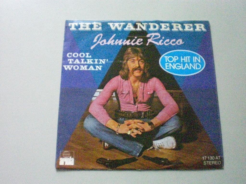 JOHNNIE RICCO - the wanderer - vinyl 7", Ophalen of Verzenden, Gebruikt, Rock en Metal