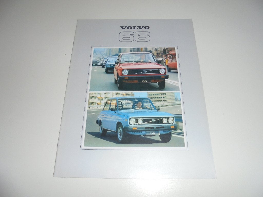 brochure Volvo 66  1979, Ophalen of Verzenden, Nieuw, Volvo