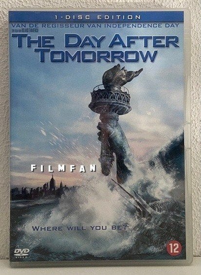 DVD The Day After Tomorrow, Engels, Nederlands, Ophalen of Verzenden, Zo goed als nieuw