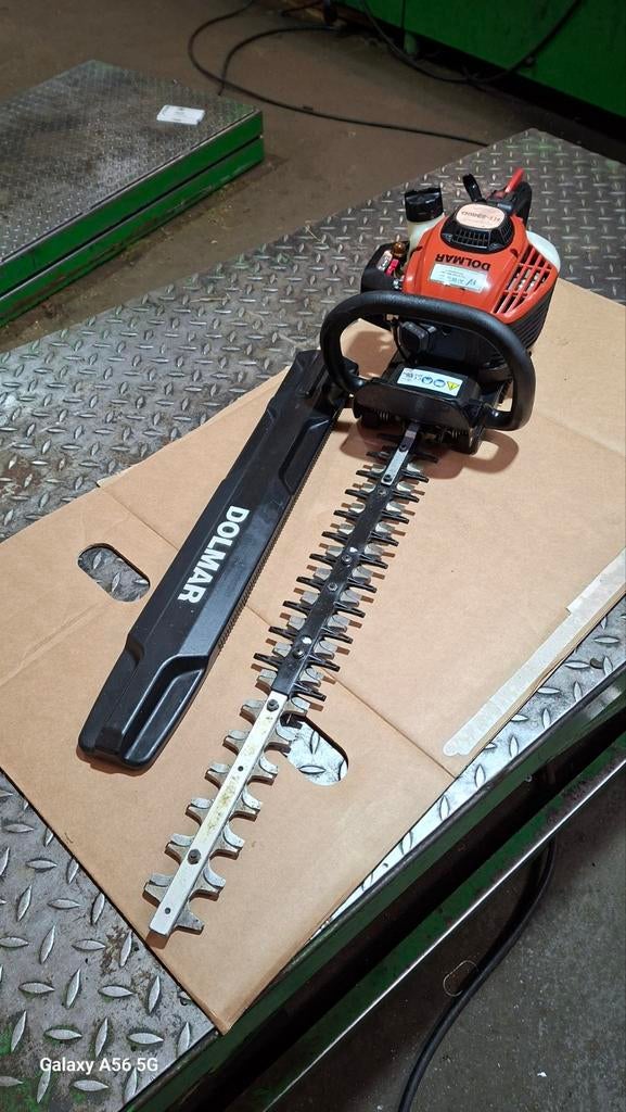 ✅ Dolmar heggenschaar, Tuin en Terras, Ophalen, Zo goed als nieuw, Benzine, Dolmar