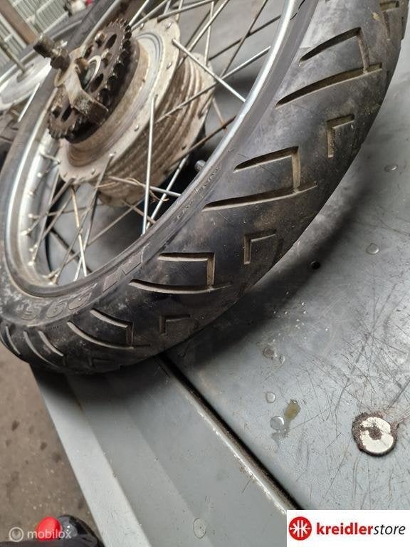Kreidler Wielen set met Grote 160 mm Leleu naven compleet, Fietsen en Brommers, Gebruikt, Kreidler, Ophalen of Verzenden, Kreidler