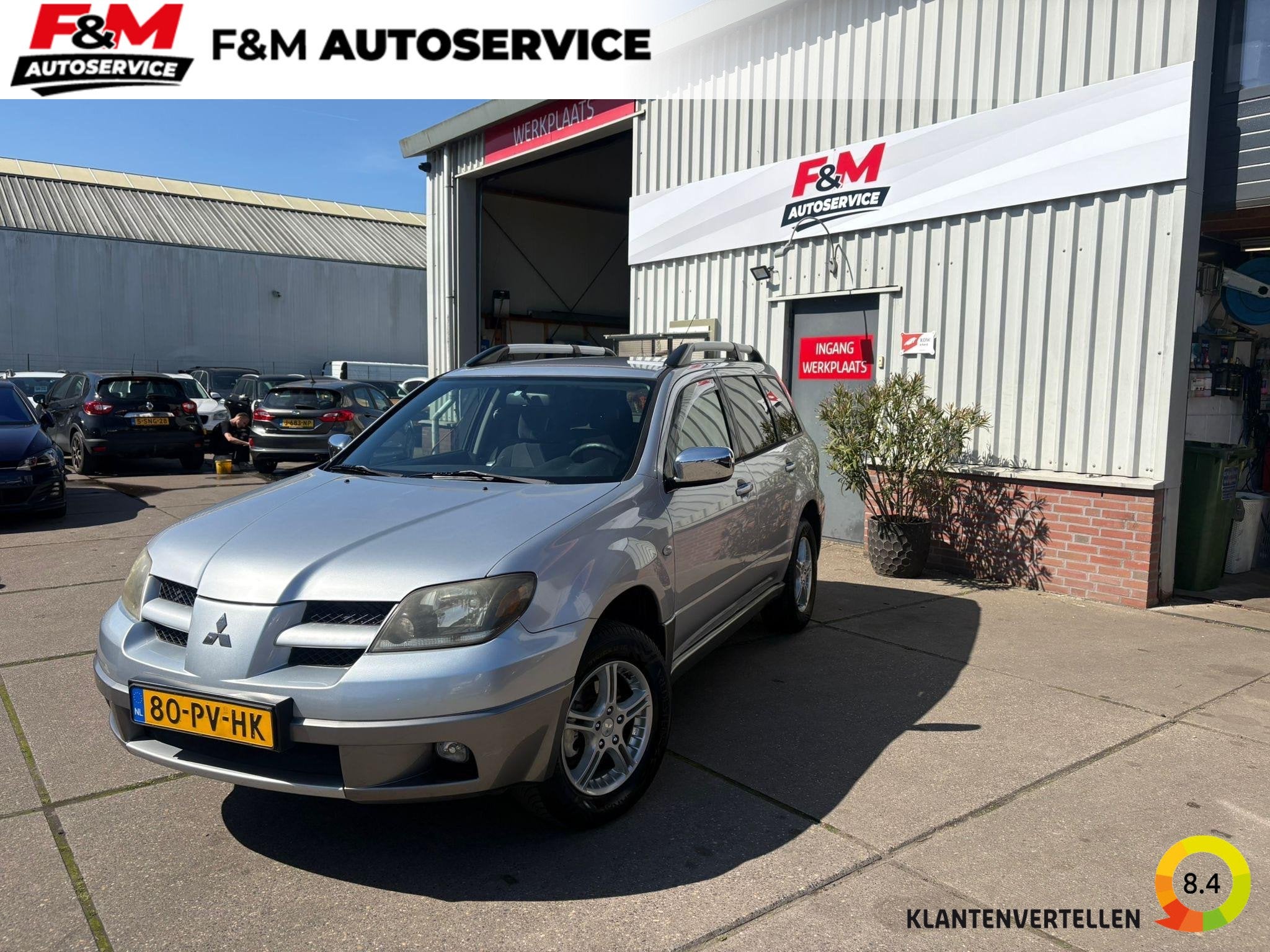 Mitsubishi Outlander 2.4 Sport 4WD Clima, cruise, pdc achter, Stof, 160 pk, Bedrijf, Handgeschakeld