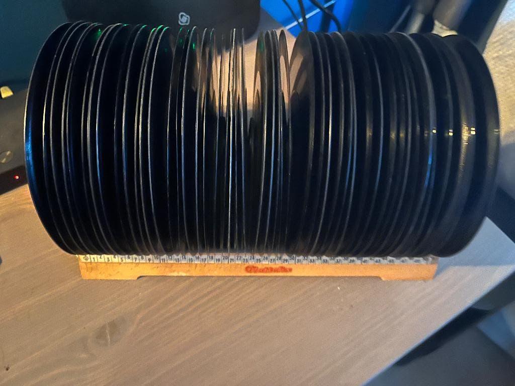 vinyl rekje uit de jr 50, Ophalen, Gebruikt, 12 inch, Overige typen