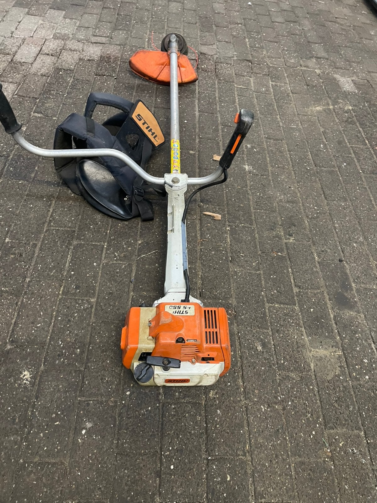 Stihl bosmaaier Fs 550 ,robuust en zeer krachtig, Tuin en Terras, Ophalen, Gebruikt, Benzine