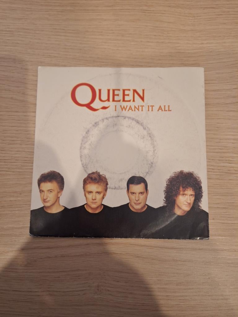 Queen - I Want It All (Single), Fotohoes, Ophalen of Verzenden, Gebruikt, Rock en Metal