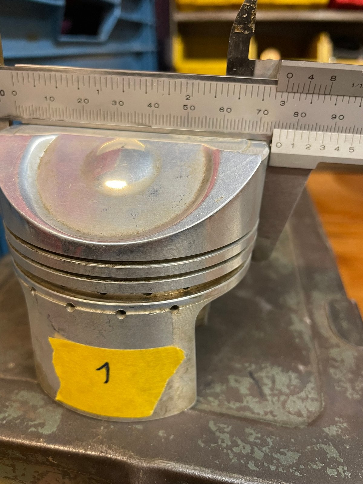 Norton Manx three ring slipper zuiger/piston 350/500cc, Ophalen of Verzenden, Gebruikt