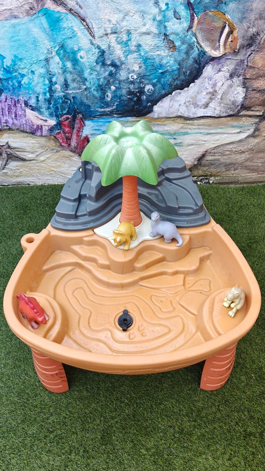 Step2 Water & Zand Tafel met Dinosauriërs, Ophalen, Gebruikt