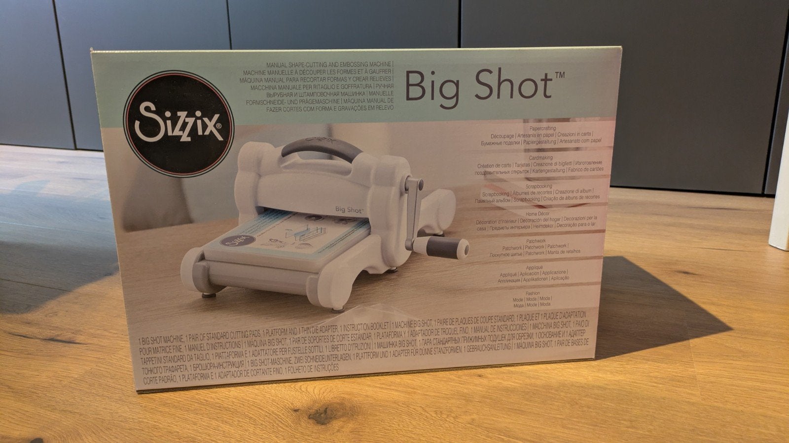 Sizzix big shot A5 machine, Ophalen of Verzenden, Zo goed als nieuw, Slicemachine of Snijmachine