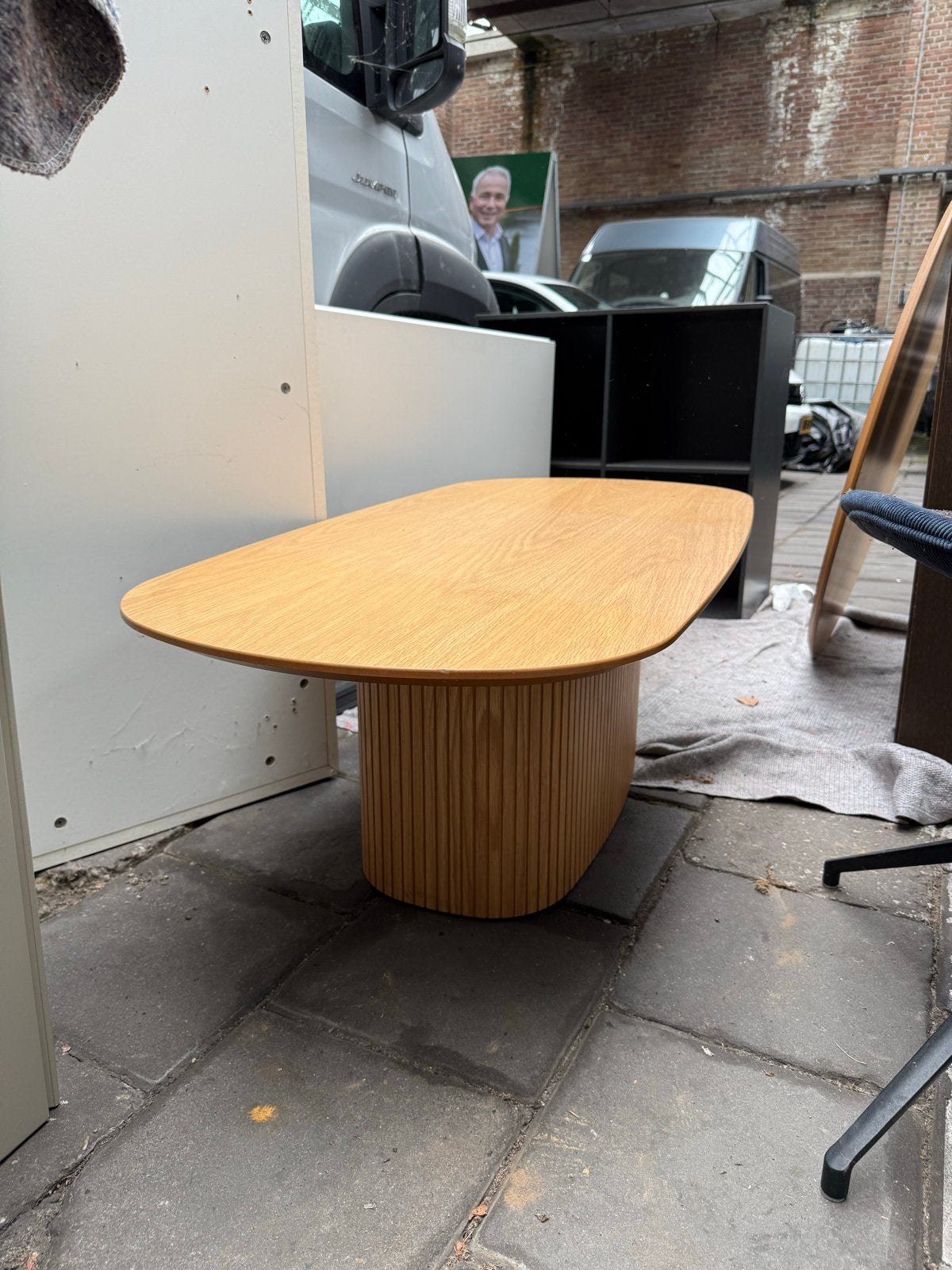 BoConcept Salontafel - Zo goed als nieuw, Ophalen, 100 tot 150 cm, Eikenhout, 50 tot 100 cm
