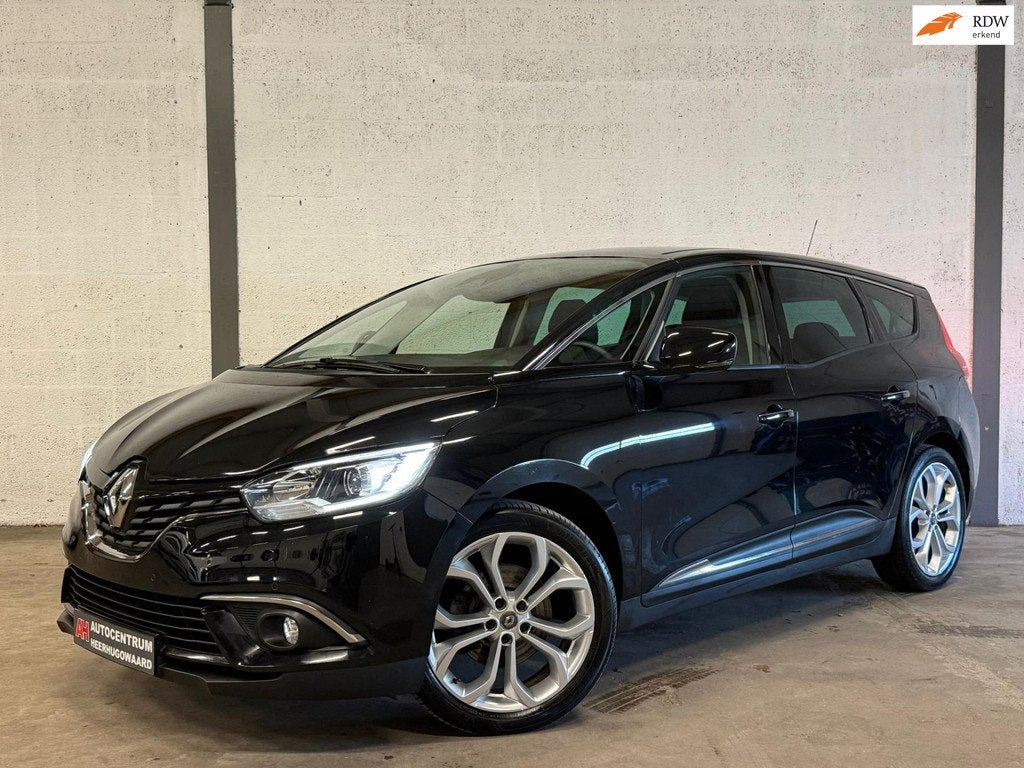 Renault Grand Scénic 1.3 TCe 7p Automaat|Navi|Carplay|PDC|D, Auto's, Renault, Stof, Zwart, 4 cilinders, 7 stoelen