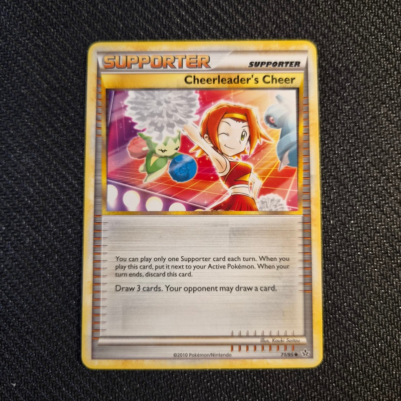 Cheerleader's Cheer 71/95 Pokémon Unleashed, Ophalen of Verzenden, Gebruikt, Losse kaart