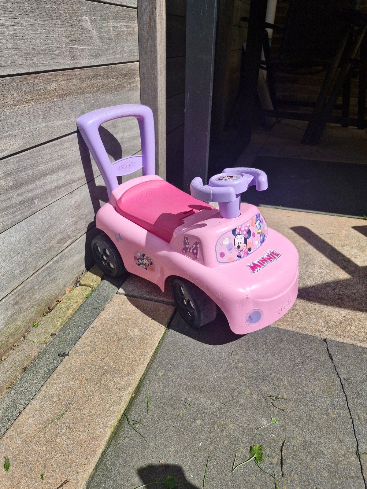 Loopauto Minnie Mouse, Ophalen, Gebruikt, Loopvoertuig
