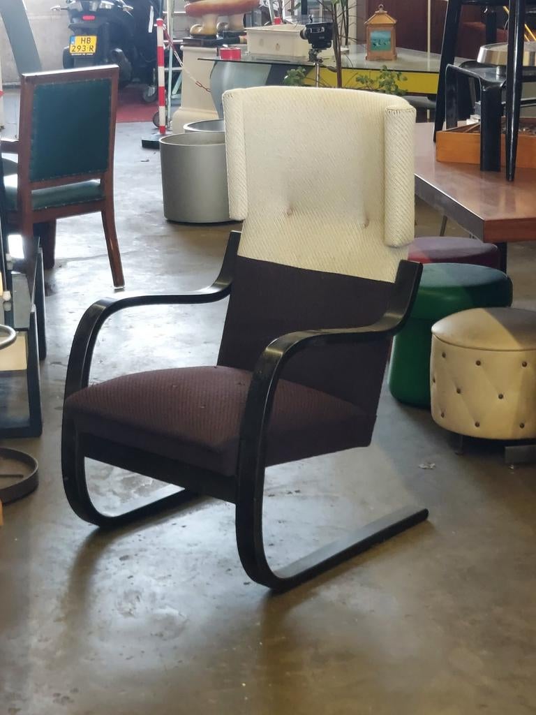 Artek 401 stoel van Alvar Aalto, Ophalen of Verzenden, 75 tot 100 cm, Stof