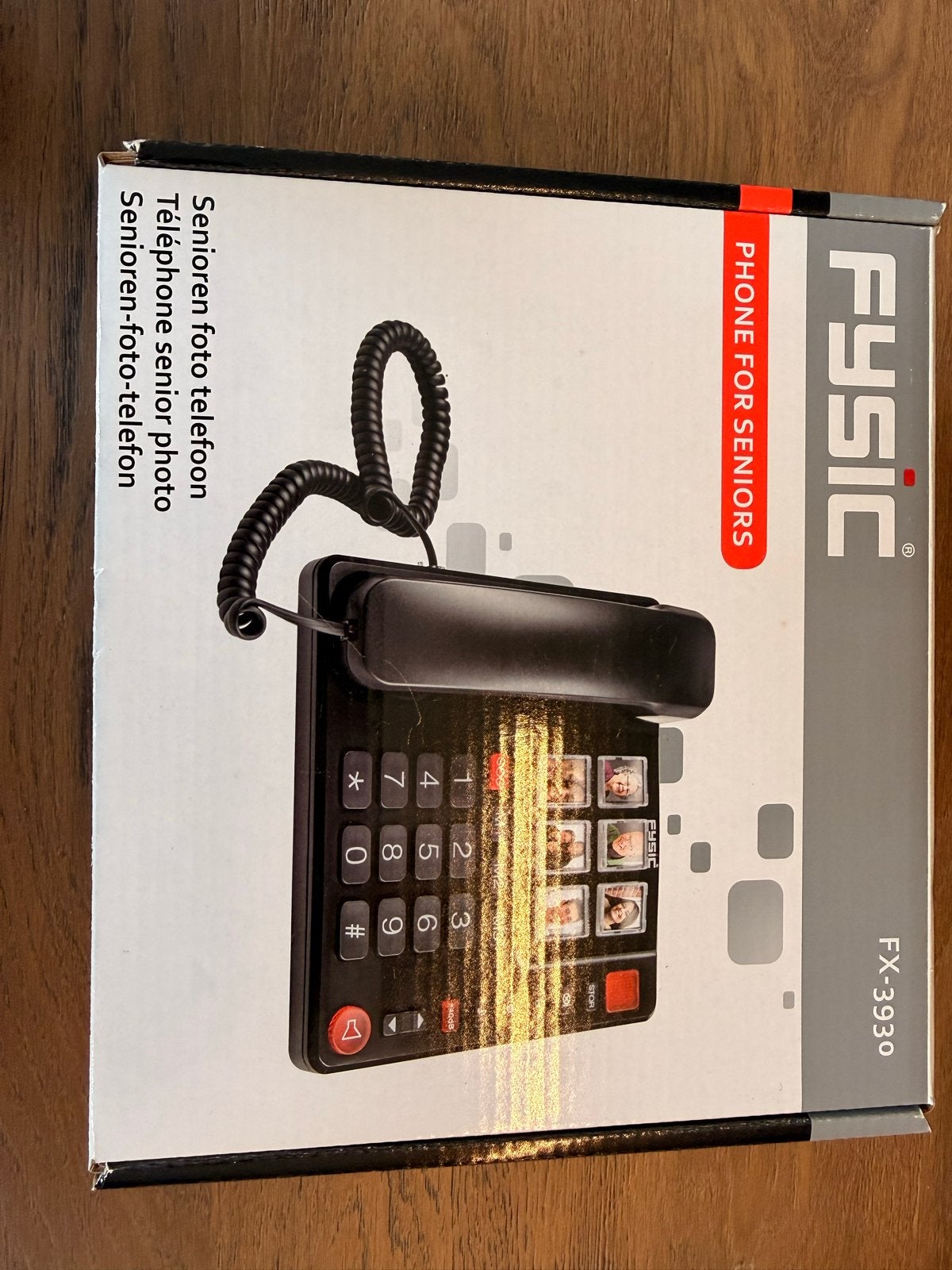 Fysic FX-3930 Seniorentelefoon - Nieuw in doos, Ophalen of Verzenden, Nieuw