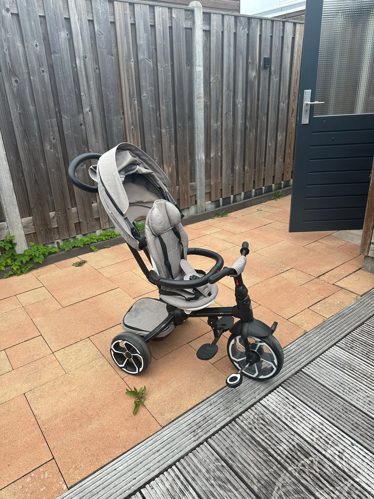 QPLAY 3-in-1 meegroei fiets voor peuter tot kleuter, Ophalen of Verzenden, Zo goed als nieuw, Terugtraprem, Duwstang