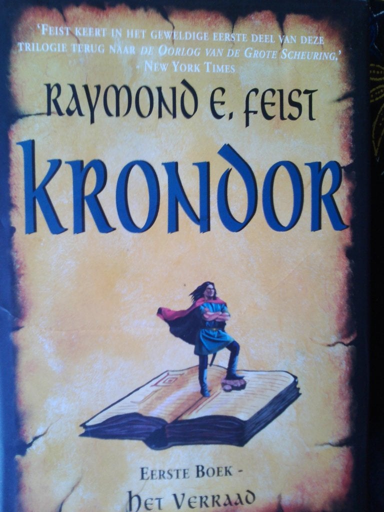 Raymond Feist: krondor hardcover 9789029067492 het verraad., Ophalen, Gelezen, Raymond E. Feist