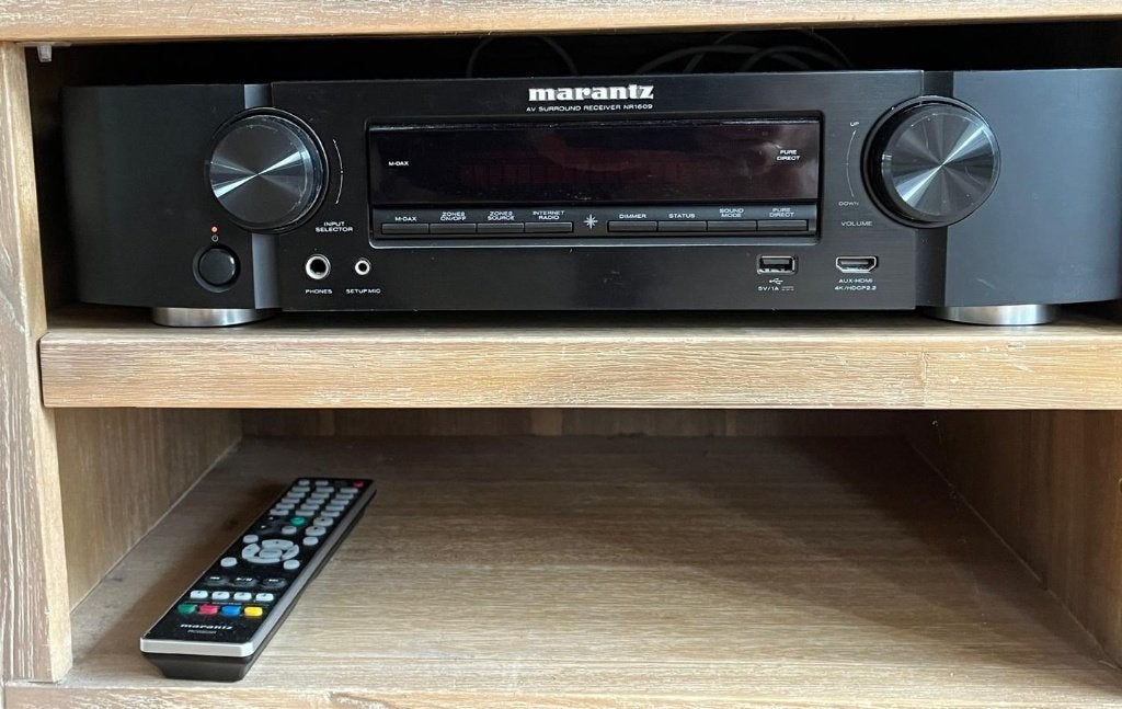 Marantz versterker NR1609, Audio, Tv en Foto, Versterkers en Receivers, Gebruikt, 7.1, Minder dan 60 watt, Marantz, Ophalen