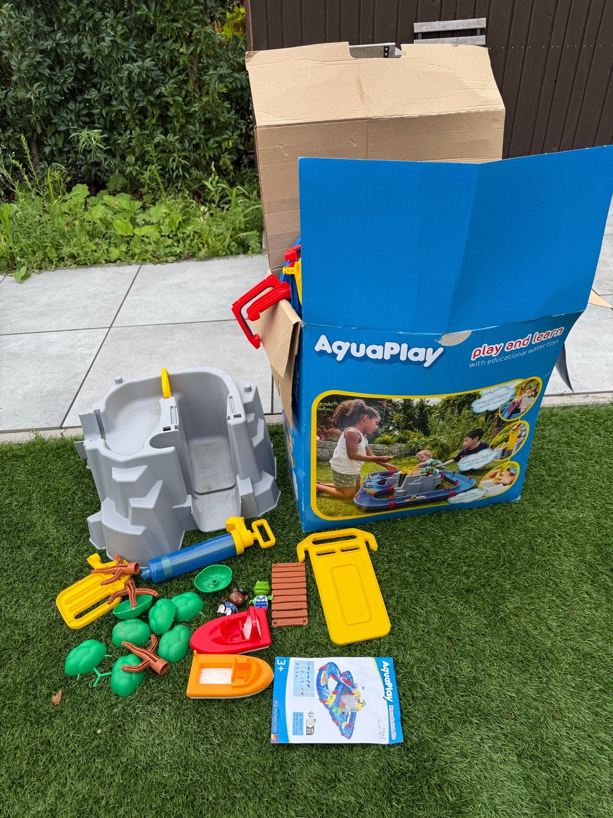 AquaPlay Waterbaan Set - Compleet met Accessoires, Ophalen, Zo goed als nieuw