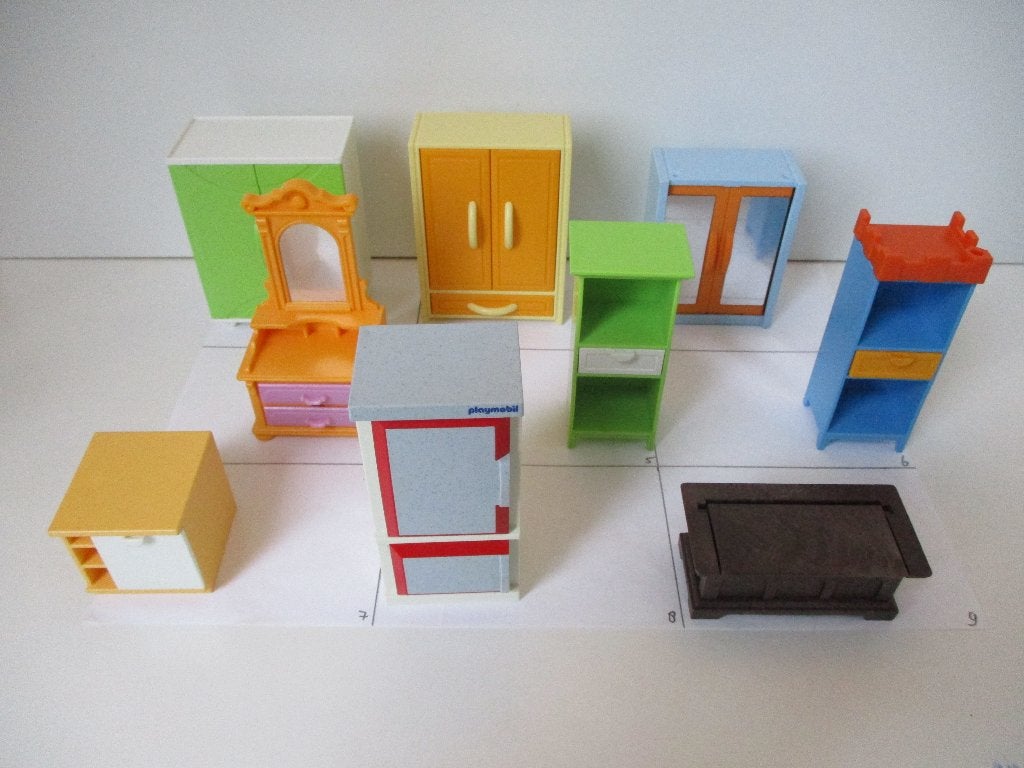 playmobil onderdelen kasten/div, Losse onderdelen, Overige typen, Ophalen of Verzenden, Zo goed als nieuw