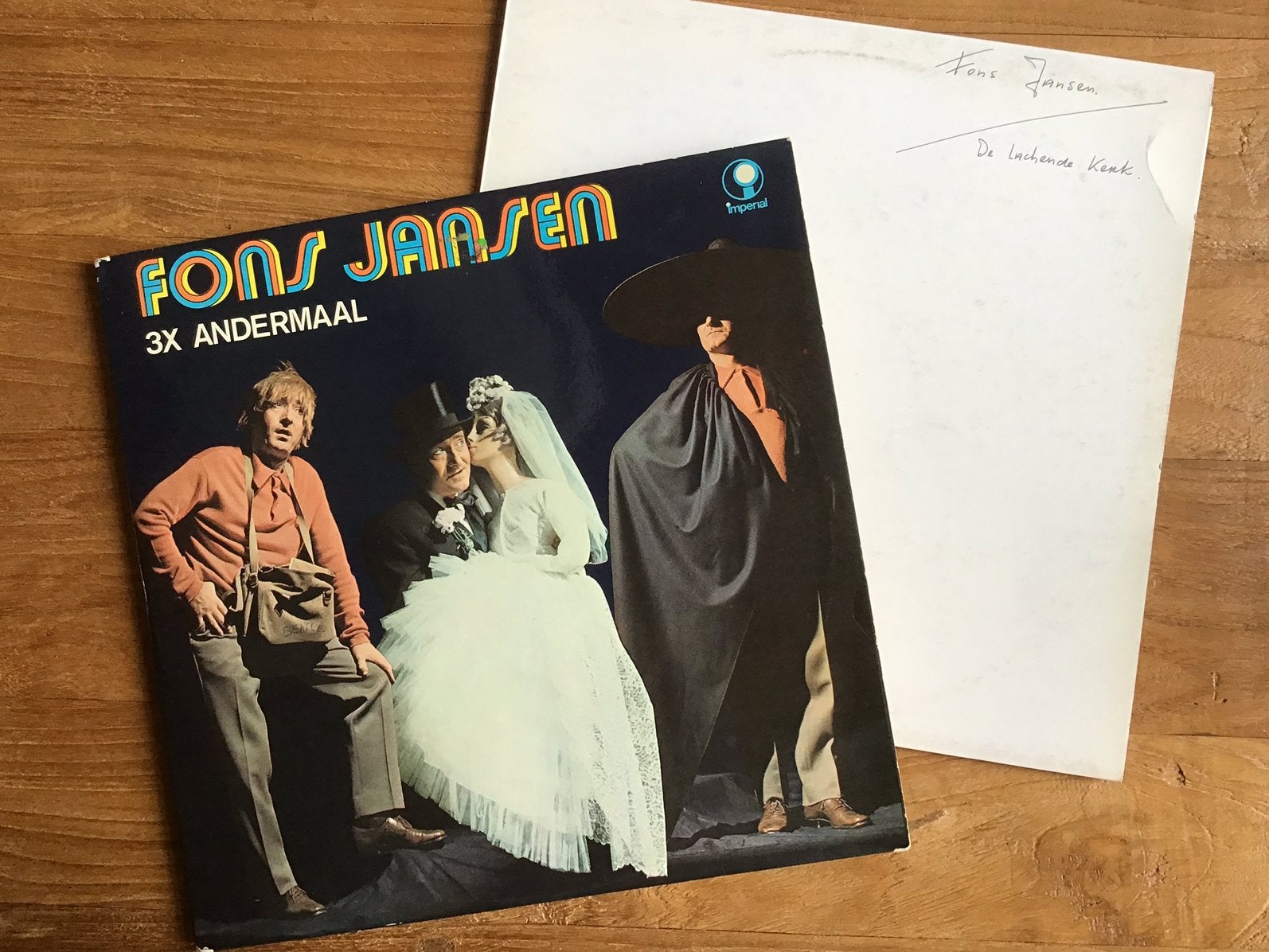 3 LP’s van Fons Jansen, Ophalen of Verzenden, Zo goed als nieuw, Overige formaten, Cabaret of Kleinkunst