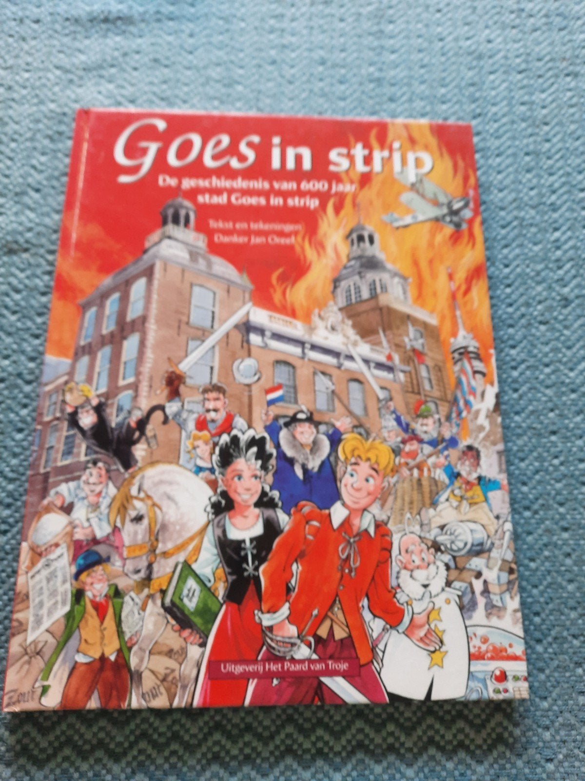 Goes in strip - De geschiedenis van 600 jaar stad Goes, Eén stripboek, Ophalen of Verzenden, Zo goed als nieuw, Danker Jan Oreel
