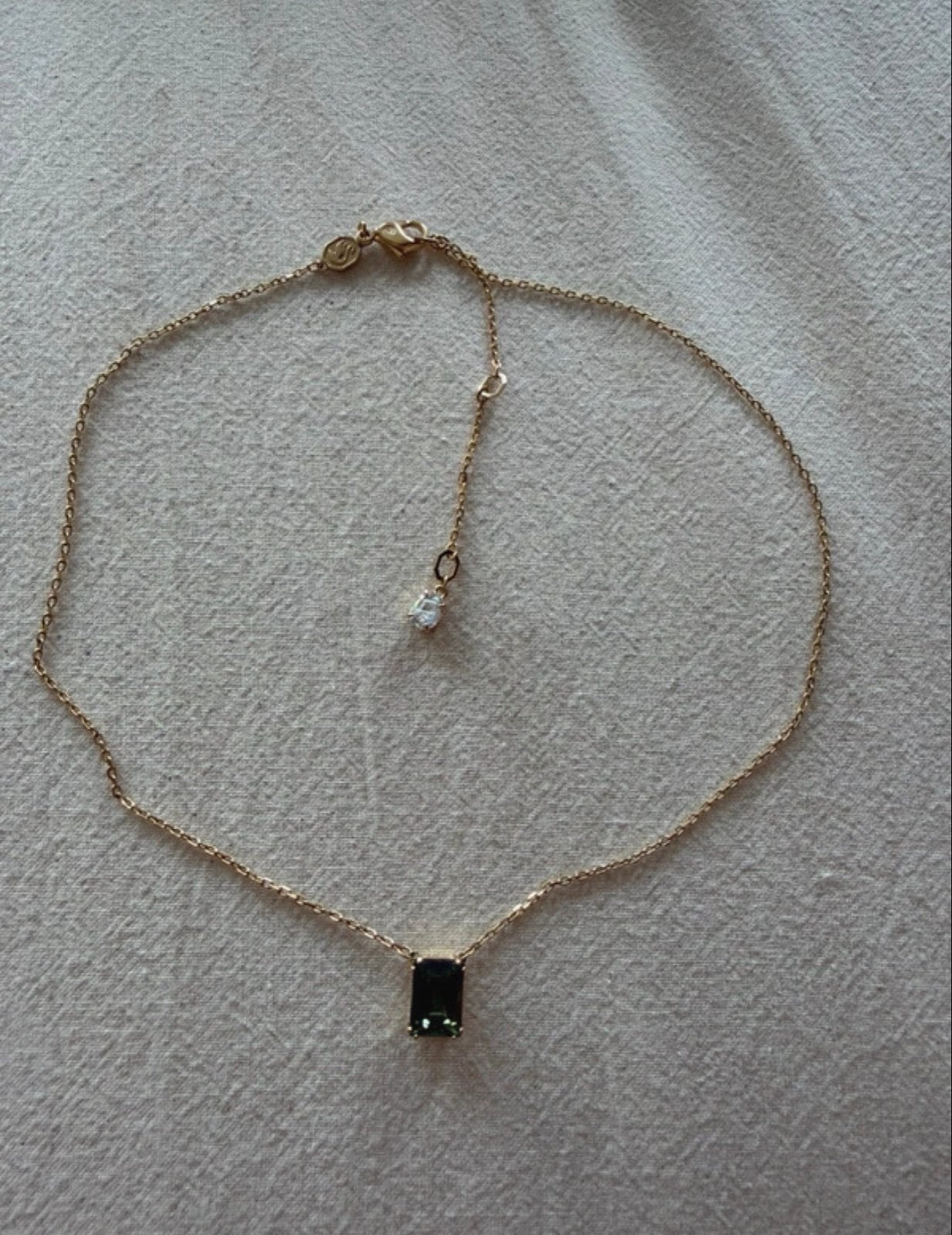Swarovski collier stilla, Overige materialen, Ophalen of Verzenden, Zo goed als nieuw, Met edelsteen