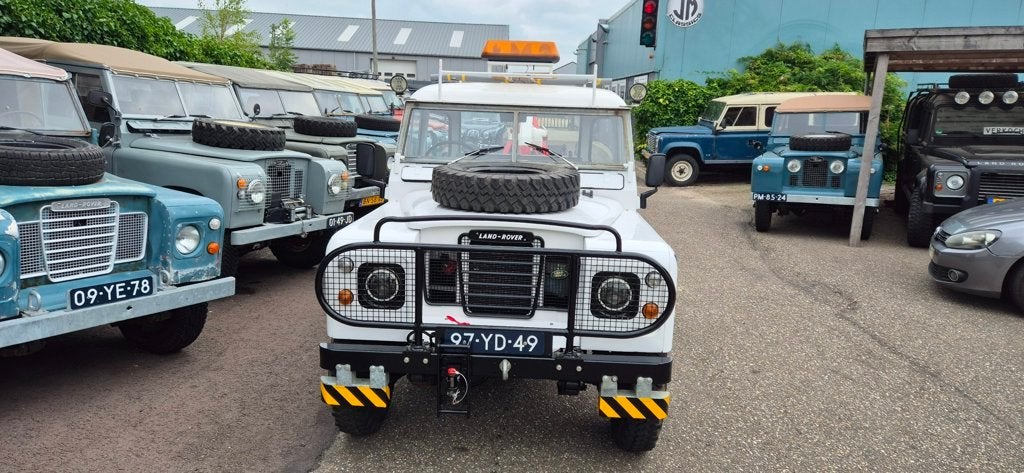 Land Rover 109 Met 300TDi wb vrij, Gebruikt, Overige modellen, Wit, Vierwielaandrijving