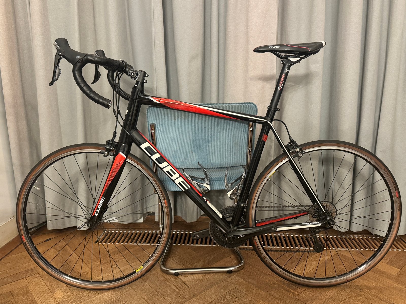 Cube racefiets met Shimano 105 groepset, 28 inch, 10 tot 15 versnellingen, Aluminium, Zo goed als nieuw