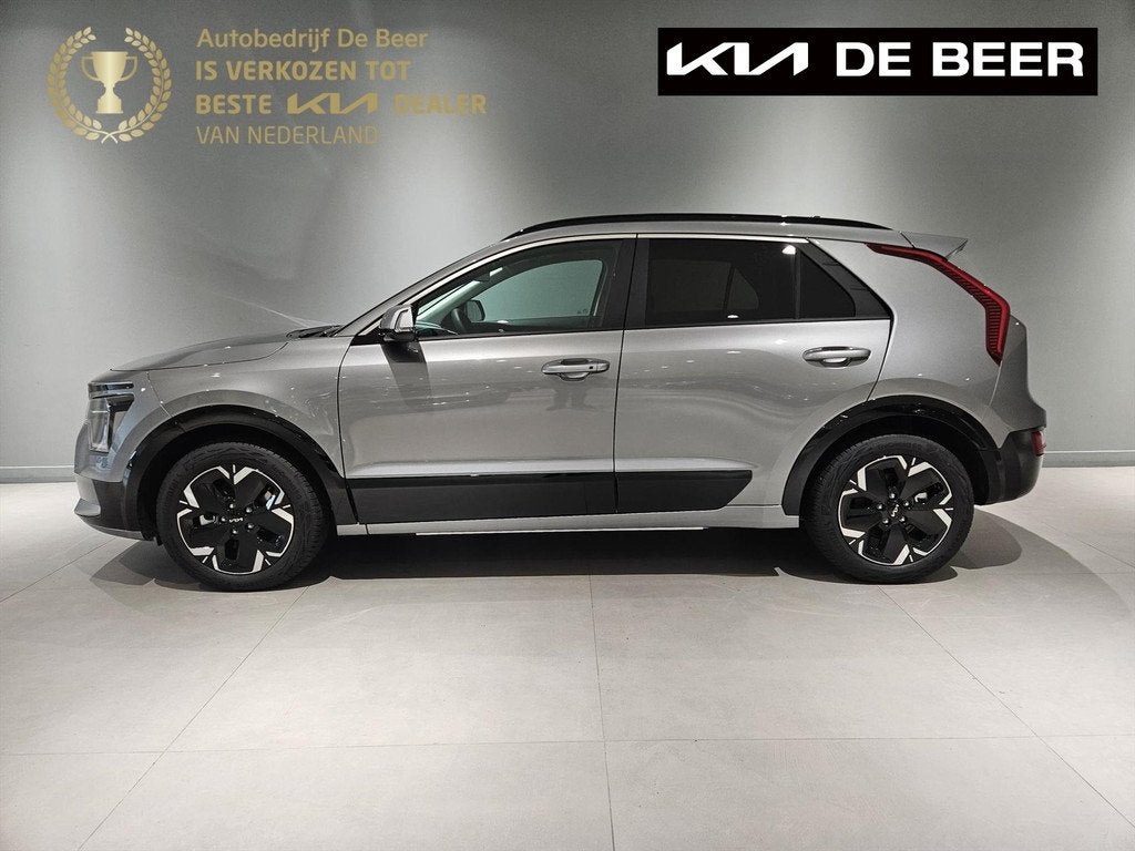 KIA e-Niro 64,8 kWh 204pk Aut DynamicPlusLine Navi/ Leer/ Op, Auto's, Kia, Bedrijf, Te koop, Niro, ABS, Achteruitrijcamera, Adaptive Cruise Control