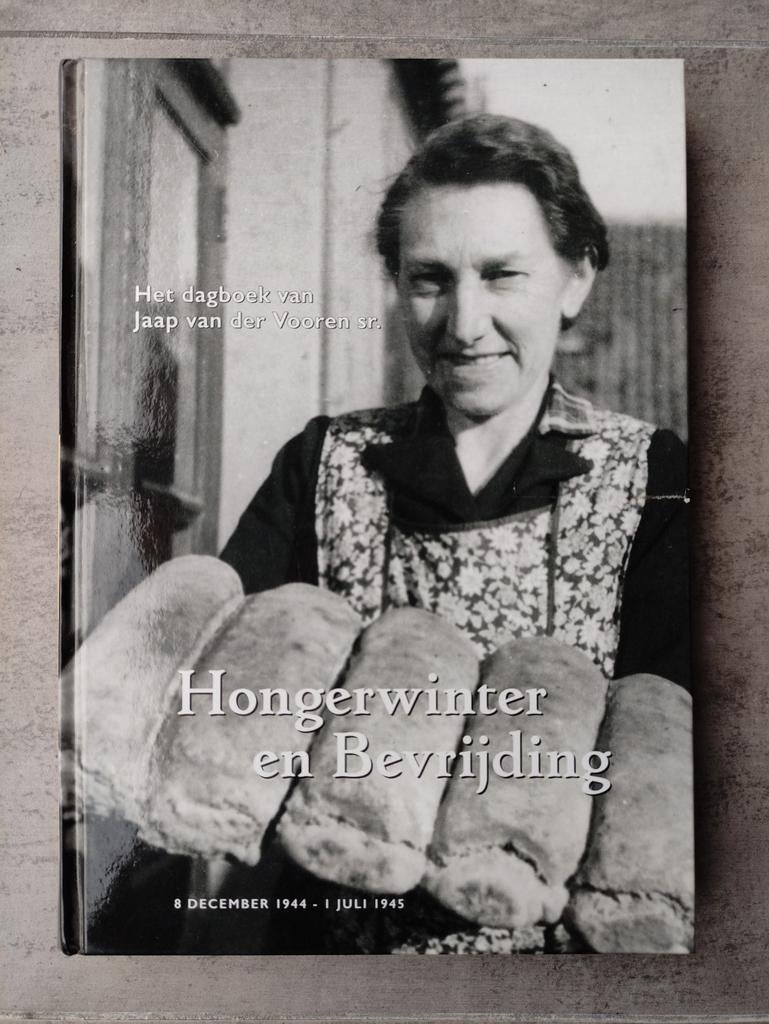 Hongerwinter en bevrijding - dagboek jaap van der vooren, Ophalen of Verzenden, Boek of Tijdschrift