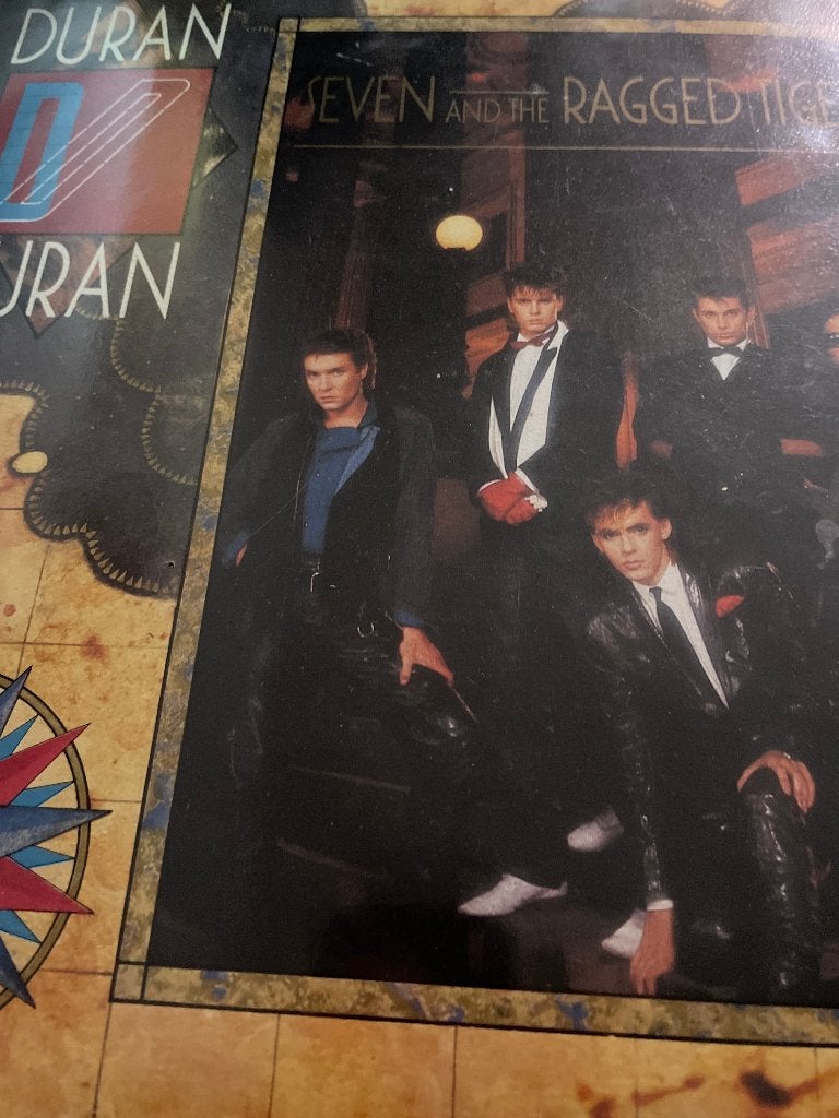 Duran Duran lp  Seven and the Ragged Tiger, LP, Pop, Ophalen of Verzenden, Zo goed als nieuw