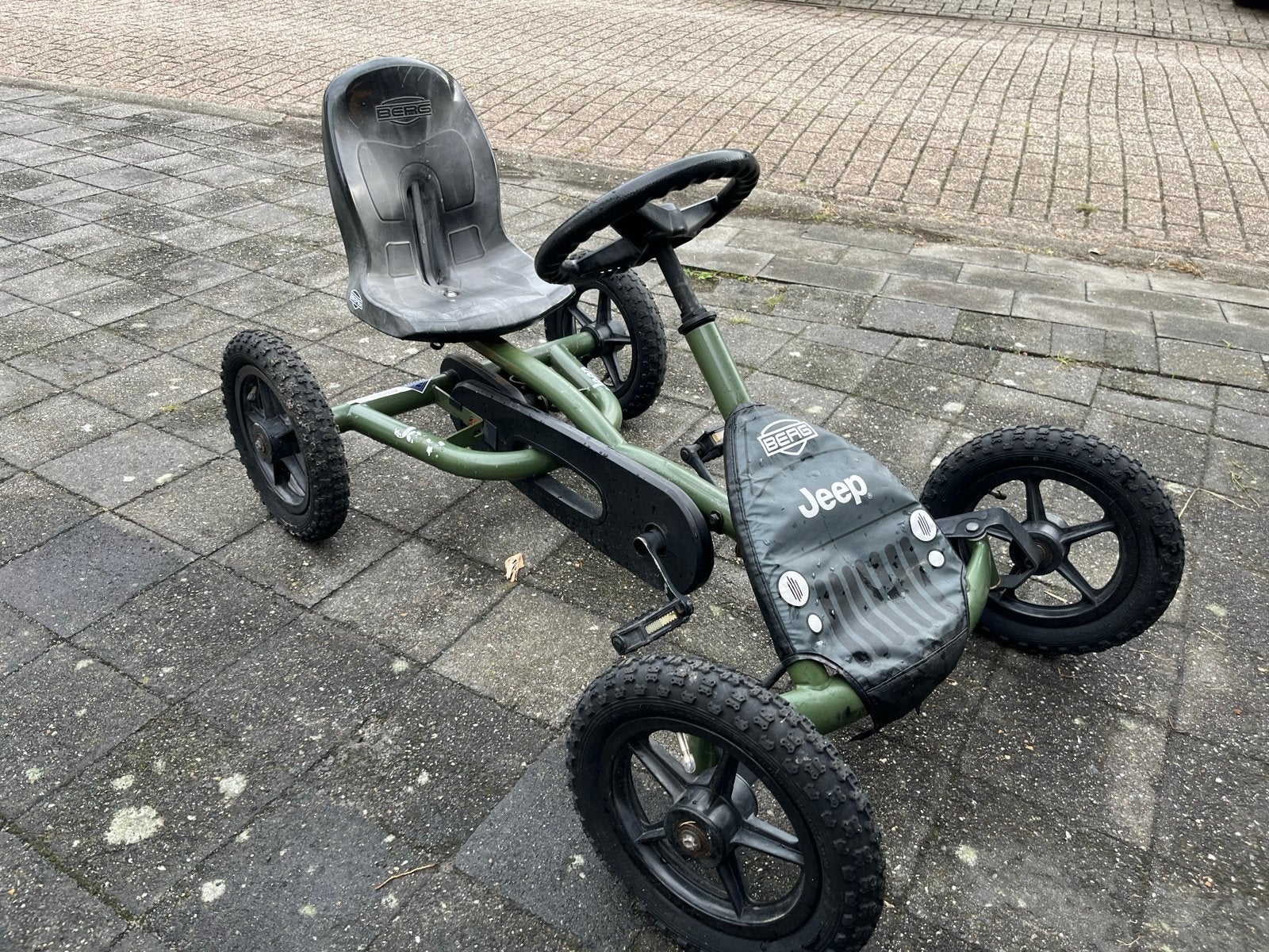 Berg skelter Jeep met verstelbaar zadel, nieuwe banden, Ophalen, Gebruikt, Berg