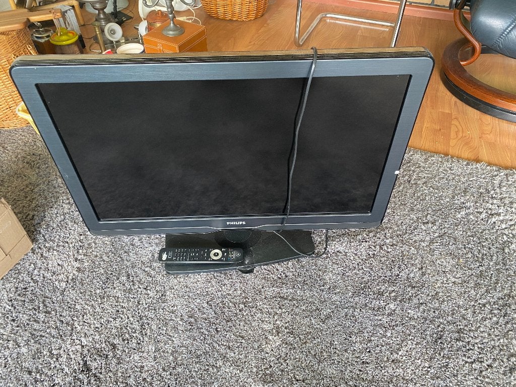 Philips TV met afstandsbediening - Gebruikt, Ophalen, Philips, 50 Hz, Smart TV