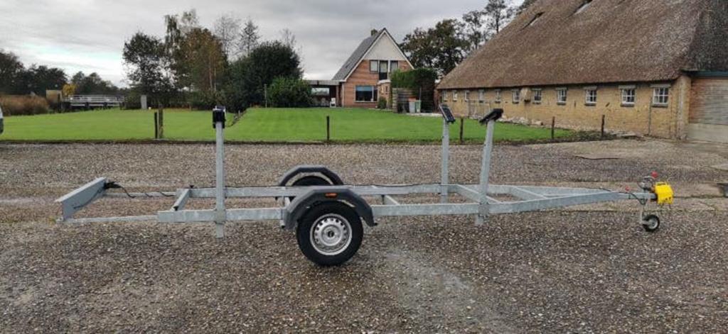 Zeer nette trailer voor zeilboten van 6 tot 8 meter, Watersport en Boten, Boottrailers, Ophalen, Minder dan 1500 kg, Open zeilboottrailer